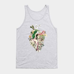 Vintage Botanical Heart Tank Top